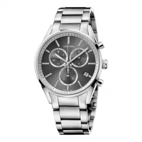 卡尔文·克莱恩/Calvin Klein   不锈钢 石英机芯 男表 K4M27143