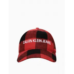 卡尔文·克莱恩/Calvin Klein 男士Logo简约休闲棒球帽 K505095-配件系列