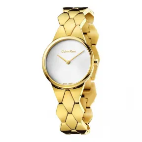 卡尔文·克莱恩/Calvin Klein   不锈钢 石英机芯 女表 K6E23546