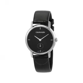 卡尔文·克莱恩/Calvin Klein【CK】 Established 32 MM 不锈钢 石英机芯 女表 K9H2Y1C1