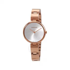 卡尔文·克莱恩/Calvin Klein【CK】 Wavy 32 MM 不锈钢 石英机芯 女表 K9U23646