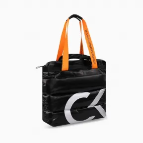 卡尔文·克莱恩/Calvin Klein 女士新款撞色Logo休闲背提包 PD0096N4400-配件系列