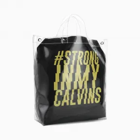 卡尔文·克莱恩/Calvin Klein CALVIN KLEIN 艺术字体LOGO背提包 PD0124P6000-配件系列