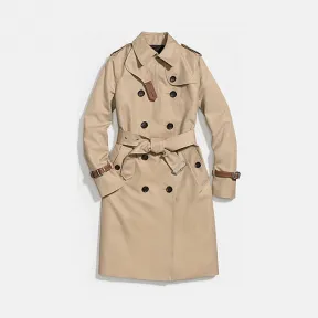 蔻驰/Coach 真皮链装饰风衣 11718 LKH