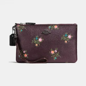 蔻驰/Coach 十字缝线印花小号腕包 22835 DKMXP