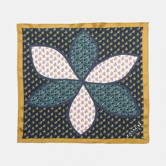 蔻驰/Coach MARGUERITE印花拼缀手帕 23716 BHP