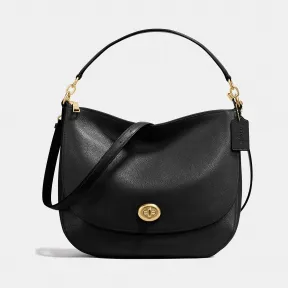 蔻驰/Coach 旋锁半月包 24771 LIBLK