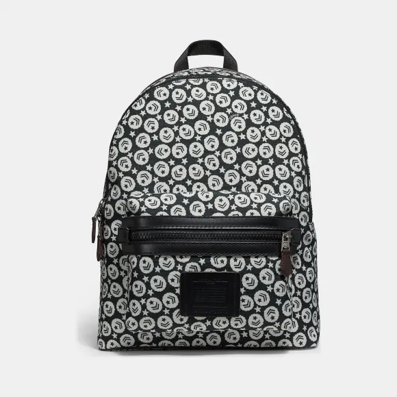 蔻驰/Coach CHEVRON星星印花ACADEMY双肩包 29477 QBL77