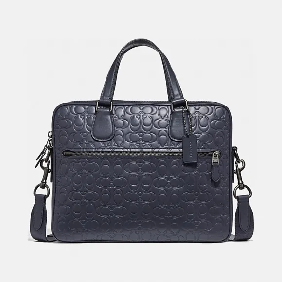 蔻驰/Coach 经典标志真皮HUDSON 5双肩包 32210_QBBHP