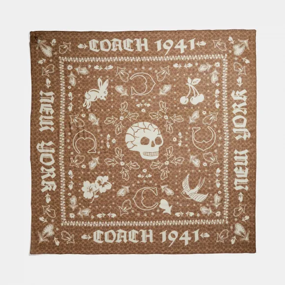 蔻驰/Coach 经典标志1941大手帕 32595 CHK