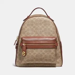 蔻驰/Coach 经典标志帆布CAMPUS双肩包 32754 B4NQ4