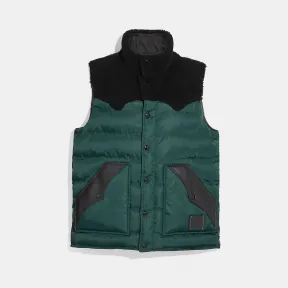 蔻驰/Coach 轻印花翻毛尼龙背心 34233 EME