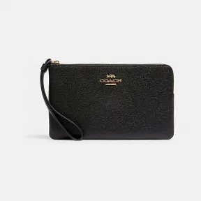 蔻驰/Coach 大号角拉链腕包 3888-IMBLK