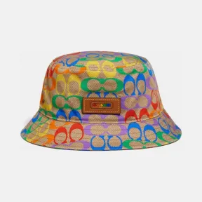 蔻驰/Coach   彩虹经典标志渔夫帽 3916-RBW-ONE