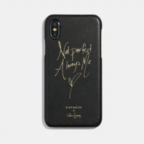 蔻驰/Coach SELENA IPHONE X保护壳 39541 BLK