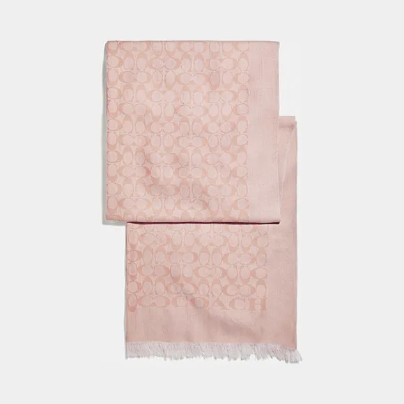 蔻驰/Coach 双色经典标志披巾 39578 CHP