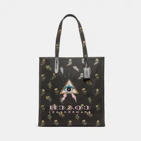 蔻驰/Coach 锥形眼装饰托特包 47764 V5BLK