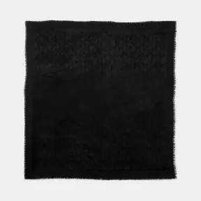 蔻驰/Coach 彩色马车图案大号方巾 54254 BLK