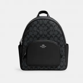 蔻驰/Coach Court 标志性帆布背包 5671-SVTSQ