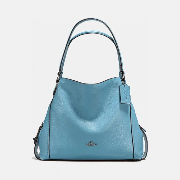 蔻驰/Coach EDIE单肩包 31 抛光粒面皮革 57125_DKCMB