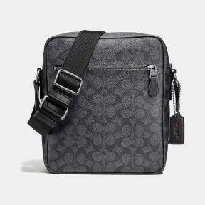 蔻驰/Coach 经典标志涂层帆布METROPOLITAN飞行包 72254 QBCHR