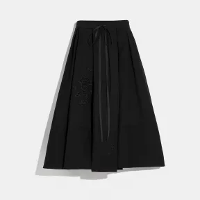 蔻驰/Coach 棉质PRAIRIE短款少女裙 72747 BLK