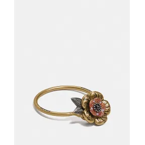 蔻驰/Coach 茶玫瑰钥匙圈手袋挂件 73484_B4P1O