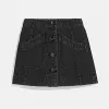 蔻驰/Coach 牛仔裙 75661 BLK