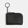 蔻驰/Coach   经典标志帆布色块L型拉链车钥匙包 76314-KHA