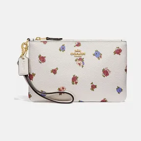 蔻驰/Coach 复古玫瑰花蕾印花小号腕包 76978_GDCAH