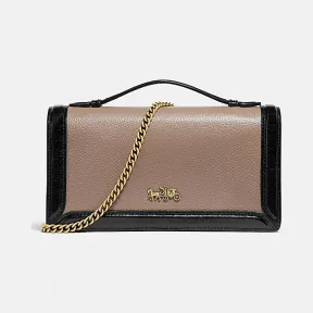 蔻驰/Coach 女士 拼色RILEY 链条手拿包 79458_B4PF0