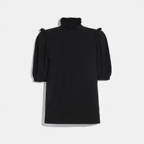 蔻驰/Coach Short Sleeve Turtleneck88445Chr