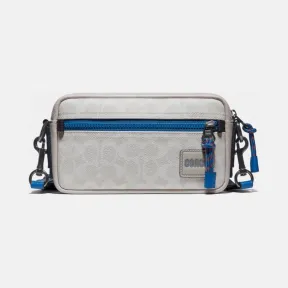 蔻驰/Coach   经典标志帆布PACER纤巧型手包 900-QVY