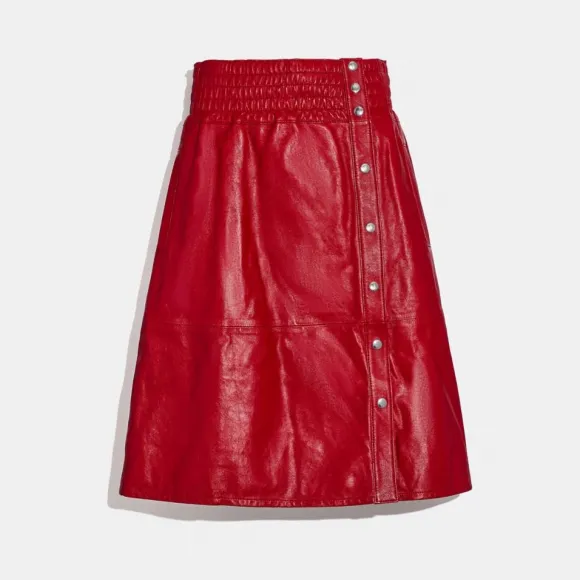 蔻驰/Coach  女士 罩衣皮革裙 C0438-SCA-0