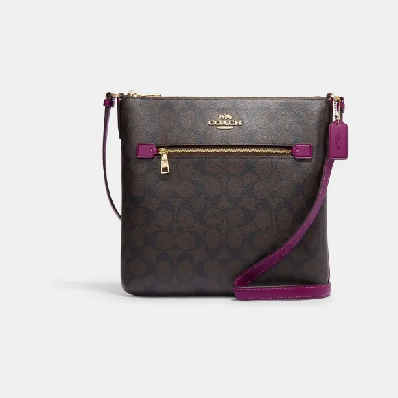 蔻驰/Coach Rowan 标志性帆布文件袋 C1554-IMV7U