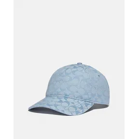 蔻驰/Coach 经典标志丹宁棒球帽 C4636-SL1-ONE