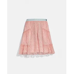 蔻驰/Coach 丹宁腰头迷你裙 C5009-QR7-0