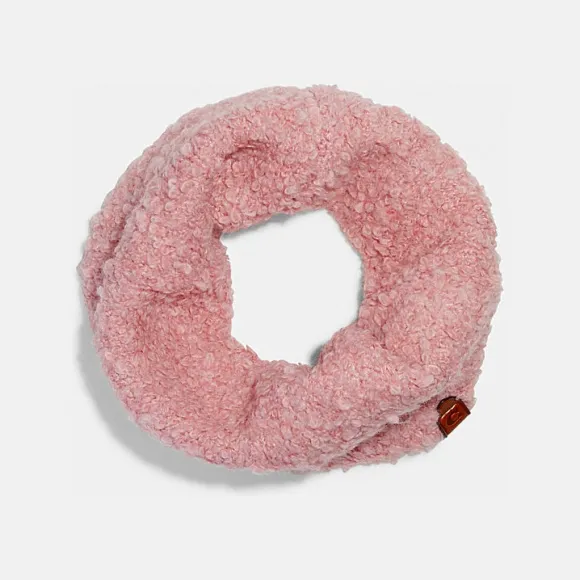 蔻驰/Coach 粉红色 纹理毛绒发带 C5131-PIN-ONE