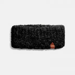 蔻驰/Coach 抓绒纹理头带 C5429-BLK