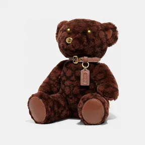 蔻驰/Coach  经典标志羊毛皮小熊公仔 C7058-B4V4U