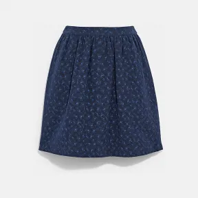 蔻驰/Coach 有机棉绗缝迷你裙 C7909-TP9-10