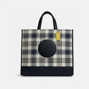 蔻驰/Coach 花园格纹印花和COACH贴饰DEMPSEY 40号托特包 C8200-IMF23