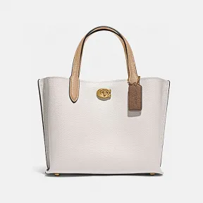 蔻驰/Coach 拼色WILLOW 24号托特包 C8561-B4CAH