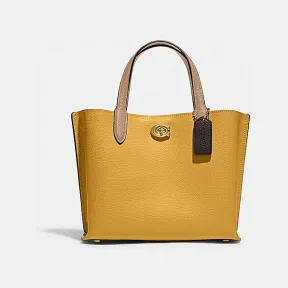 蔻驰/Coach  拼色WILLOW 24号托特包 C8561-B4VI8