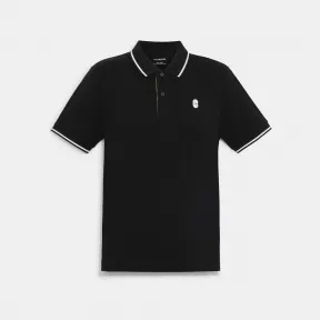 蔻驰/Coach 标志性细节 Polo 衫 C9513-BLK-XXL