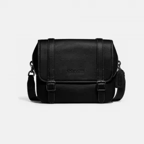 蔻驰/Coach 男士 Black 邮差包 C9702-BLK