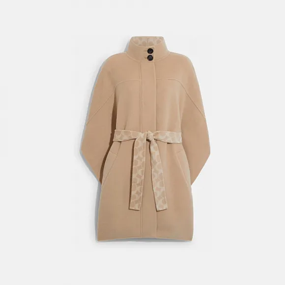 蔻驰/Coach 双面披风 CA489-OTM