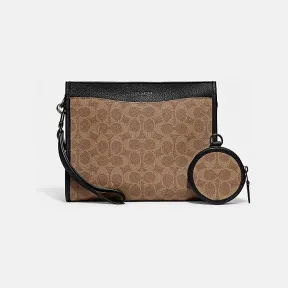 蔻驰/Coach 男士 棕黃色 手包 CC088-TN2