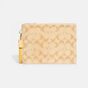 蔻驰/Coach UPZ 皮毛一体 经典标志羊毛皮CHARTER手包 CC157-UPZ