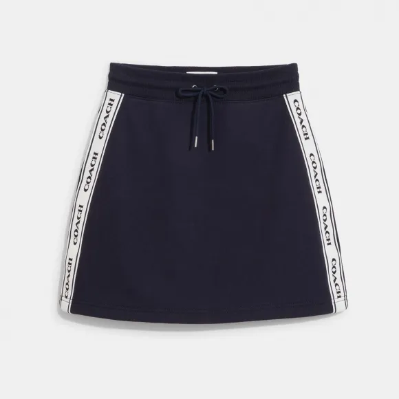 蔻驰/Coach A字短裙 CE422-NAV-M